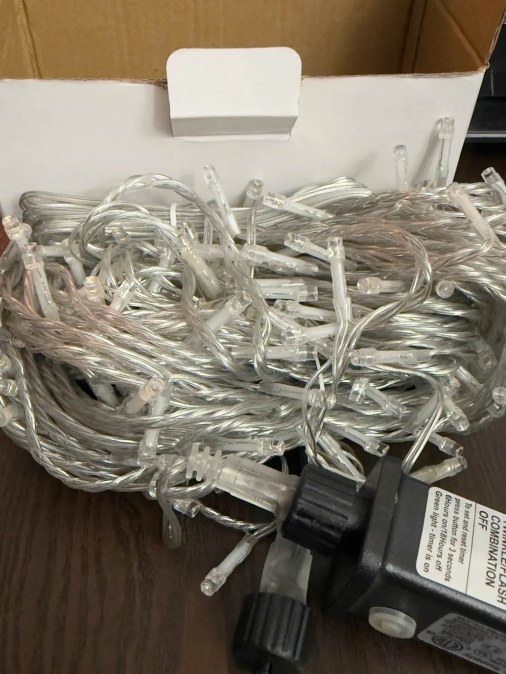 Flexible LED String Lights for Christmas Tree or Decoration. 50 ft